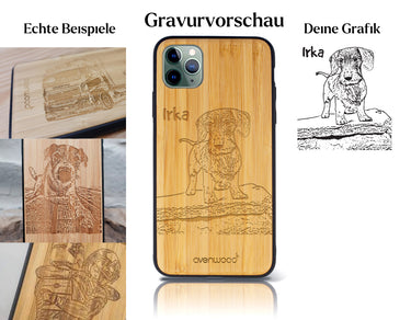 INDIVIDUEL iPhone 11 Pro bambou plastique